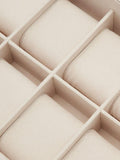 WOLF watch tray insert beige 12 piece (British brand)