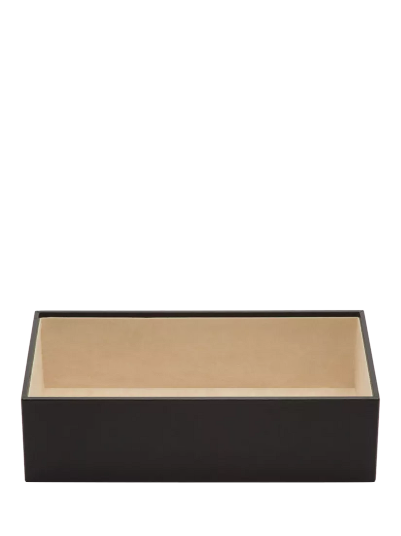 WOLF Vault vegan leather jewellery tray 4 inch (British brand)