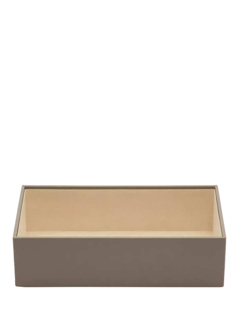 WOLF Vault Vegan Leather 4 Deep Jewellery and Accessories Tray
