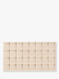 WOLF Vault earring tray insert beige, imported from the UK