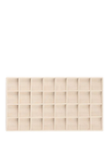 WOLF Vault earring tray insert beige, imported from the UK