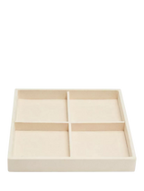 John Lewis WOLF Vault Bracelet Half Tray Insert Beige- Buy online at McGrocer