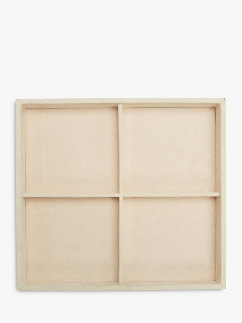 WOLF bracelet half tray insert beige (British brand)