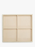 WOLF bracelet half tray insert beige (British brand)