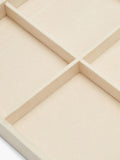 WOLF bracelet half tray insert beige (British brand)
