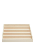 WOLF vault necklace half tray insert beige, imported from the UK