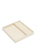 WOLF beige vault insert with ring rolls and compartment - British product