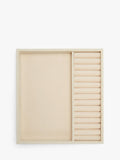 WOLF beige vault insert with ring rolls and compartment - British product