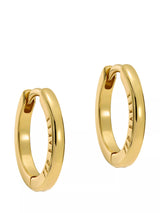 John Lewis Ted Baker Crisele 14mm Logo Hoop Earrings- Buy online at McGrocer