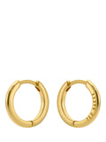 Ted Baker Crisele gold hoop earrings 14mm, imported from the UK