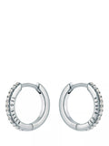 Ted Baker Heplie crystal hoop earrings gold tone, UK version