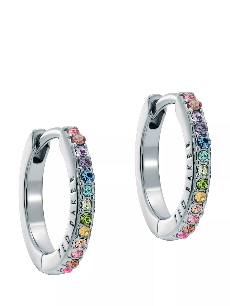 Ted Baker Heplie Crystal Hoop Earrings