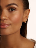Ted Baker pearl huggie earrings gold, imported from the UK