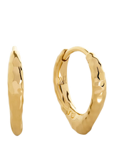 John Lewis Monica Vinader MV Siren Tapered Huggie Earrings- Buy online at McGrocer