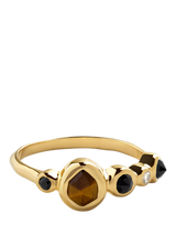 John Lewis Monica Vinader MV Siren Bezel Multi Gemstone Ring- Buy online at McGrocer