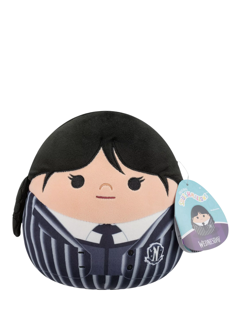 Squishmallows Wednesday in Uniform plush 8 inch, UK version