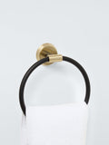 John Lewis Elegance black towel ring, UK version