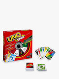 Mattel UNO Spin card game - British product