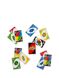 Mattel UNO Spin card game - British product
