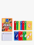 Mattel UNO Zero card game for 2 to 8 players, UK version