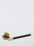 John Lewis Elegance toilet roll holder black - British product