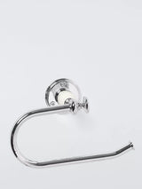 John Lewis John Lewis Legacy Swing Toilet Roll Holder, White/Chrome- Buy online at McGrocer