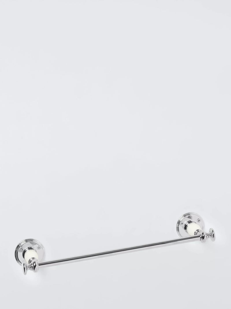 John Lewis Legacy towel rail White/Chrome L32cm - British product