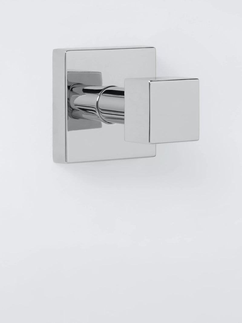 John Lewis Prism chrome robe hook 50x55mm - British product