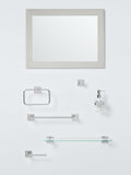 John Lewis Prism chrome robe hook 50x55mm - British product