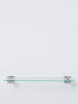 John Lewis John Lewis Prism Bathroom Shelf, Glass/Chrome- Buy online at McGrocer