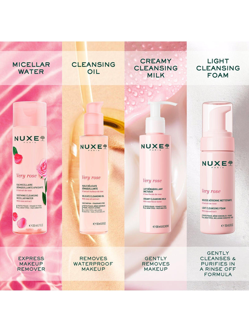 NUXE Very Rose creamy cleansing milk 200ml - British product