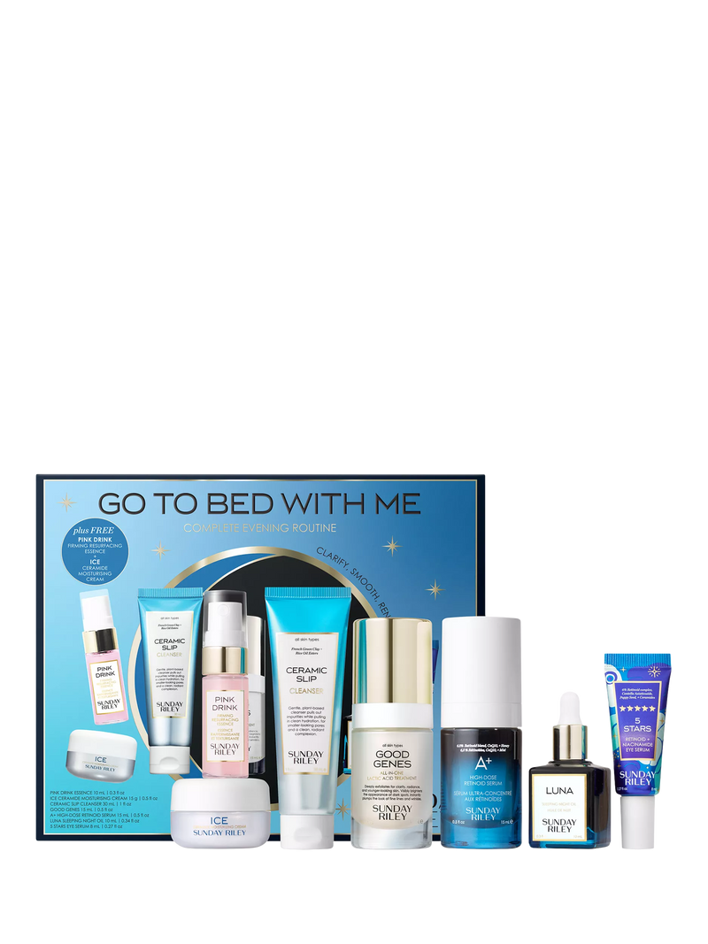Sunday Riley evening routine gift set - British product