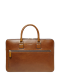 Aspinal of London Connaught Folio full-grain leather briefcase (British brand)