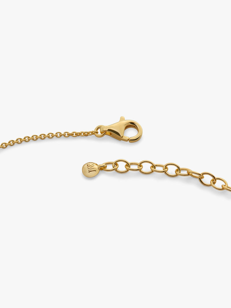 Monica Vinader gold chain bracelet adjustable 15-19cm, UK version