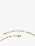 Monica Vinader aquamarine gold vermeil necklace (British brand)