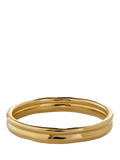 Monica Vinader MV Siren Muse Stacked Ring, Gold