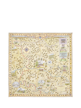 John Lewis Aspinal of London Great British Season Silk Scarf Multi 80x80cm- Buy online at McGrocer