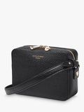 Aspinal of London camera crossbody bag in full-grain leather, UK version