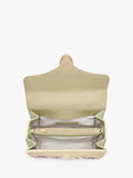 Aspinal of London Mayfair Midi embroidered grab bag, imported from the UK