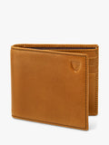 Aspinal of London English tan billfold wallet (British brand)