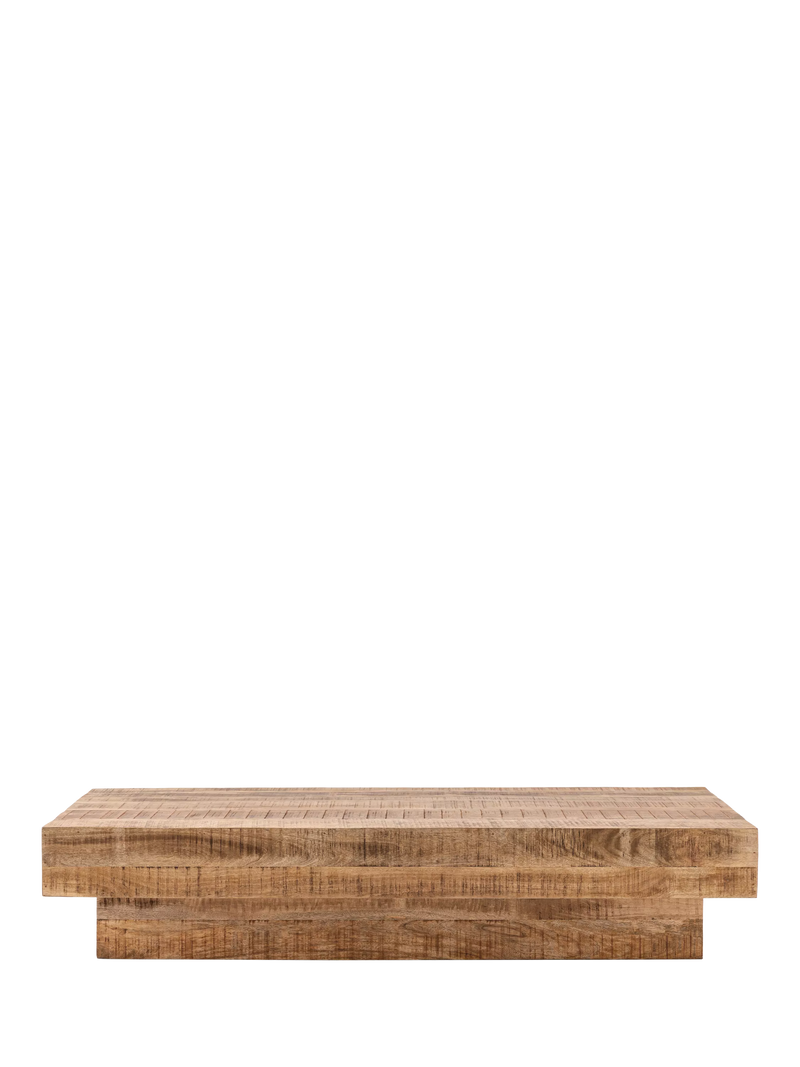 Gallery Direct Daly coffee table natural finish, imported from the UK