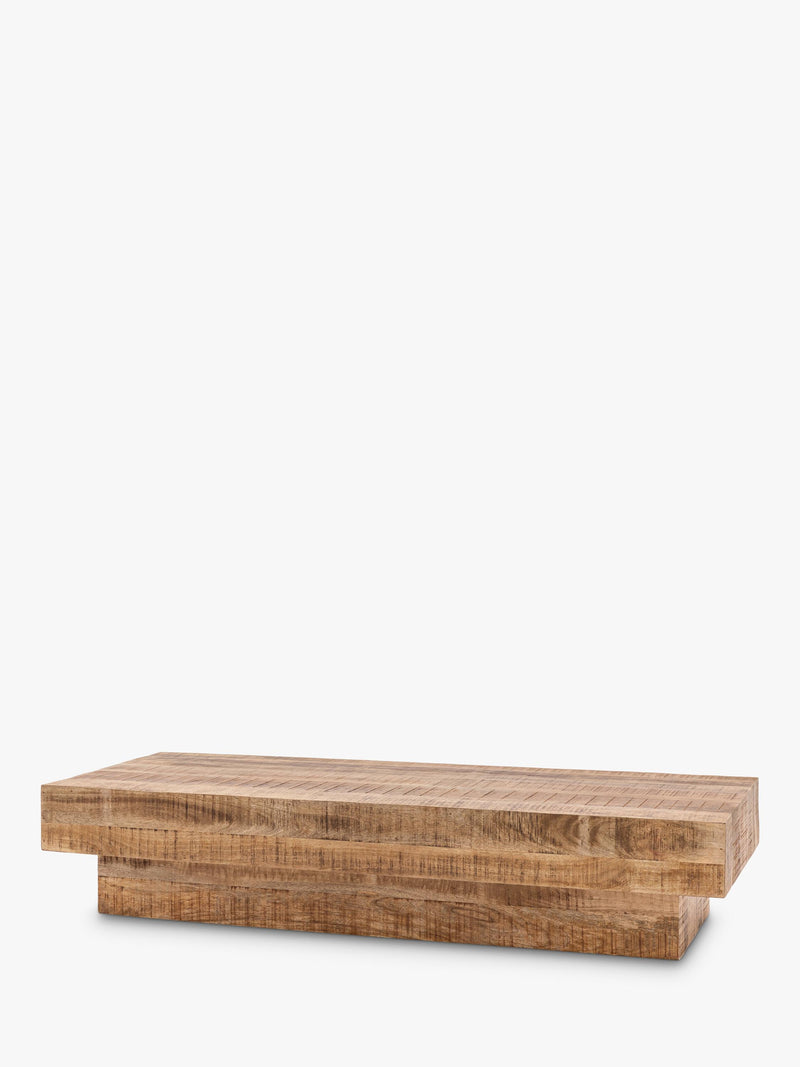 Gallery Direct Daly coffee table natural finish, imported from the UK