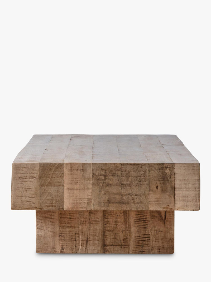 Gallery Direct Daly coffee table natural finish, imported from the UK