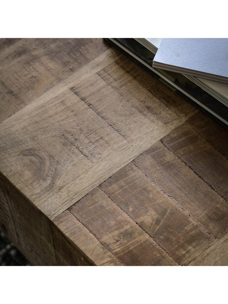 Gallery Direct Daly coffee table natural finish, imported from the UK