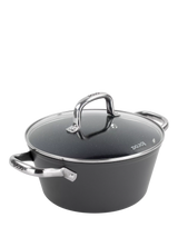 John Lewis Dojo Yumi Neverstick Non-Stick Casserole Dish with Lid 24cm- Buy online at McGrocer