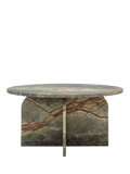 Gallery Direct Vermont Marble Coffee Table, Ember