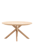 Gallery Direct Winslow coffee table natural round, UK version