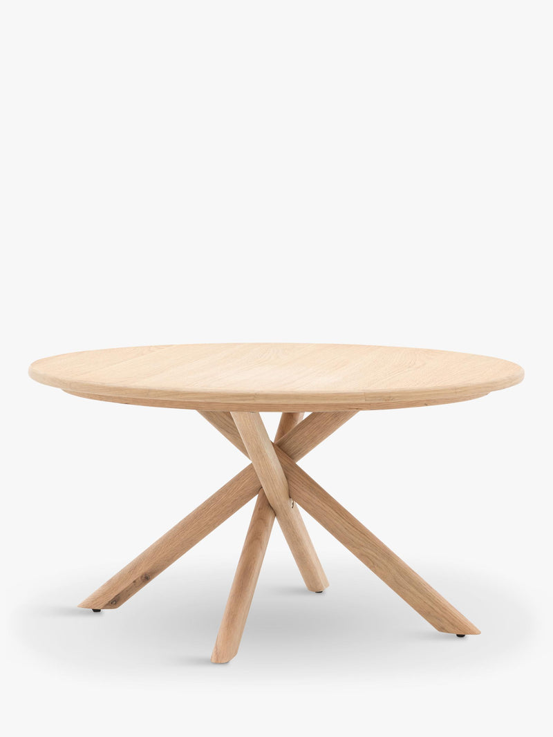Gallery Direct Winslow coffee table natural round, UK version