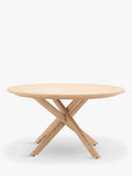 Gallery Direct Winslow coffee table natural round, UK version