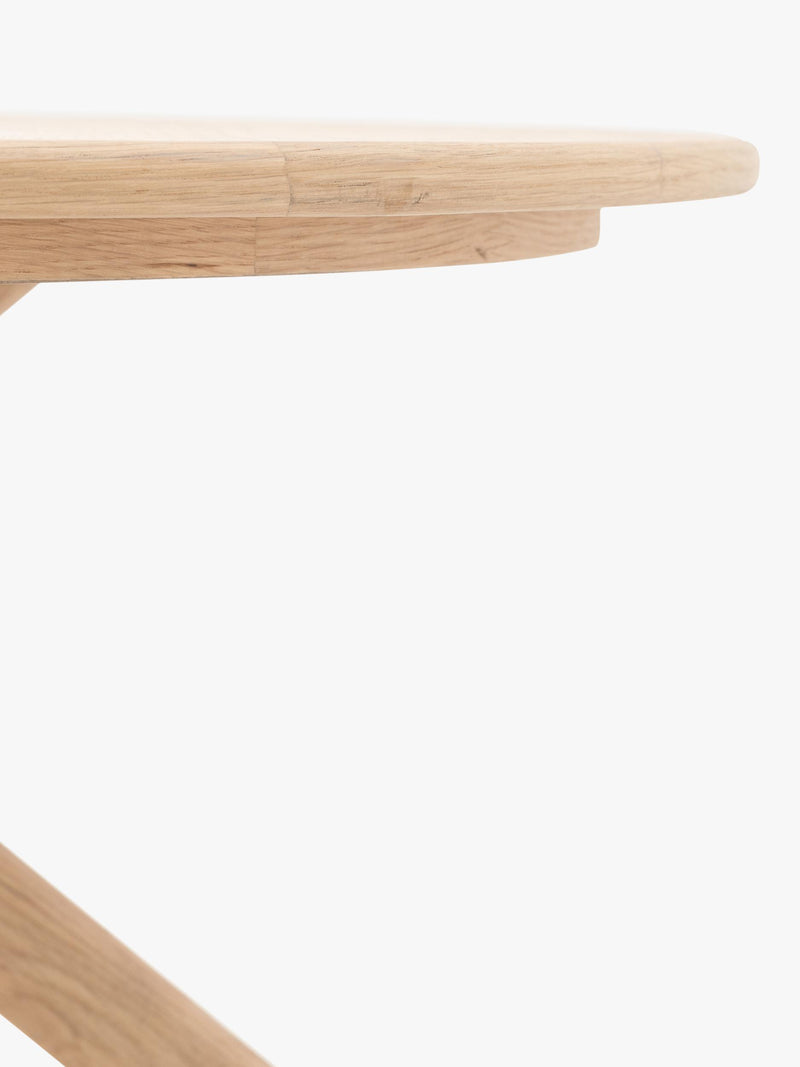 Gallery Direct Winslow coffee table natural round, UK version